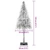 vidaXL &Aacute;rbol de Navidad con 150 LED con soporte 120 cm PE y Acero
