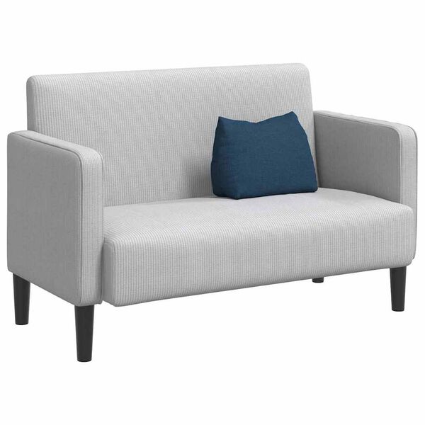 vidaXL Coj&iacute;n de Espalda Azul 45 x 20 x 35 cm tela