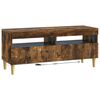 vidaXL Mueble de TV LED Roble Ahumado Madera de ingenier&iacute;a