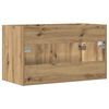 vidaXL Mueble de lavabo de ba&ntilde;o madera roble artisan 90x38,5x46 cm