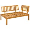 vidaXL Set de sof&aacute;s de palets de jard&iacute;n 6 pzas madera maciza de acacia