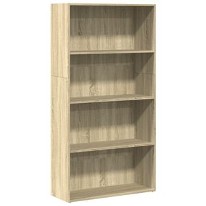 vidaXL Estanter&iacute;a de madera de ingenier&iacute;a roble Sonoma 80x30x152 cm