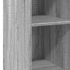 vidaXL Aparador madera de ingeniería gris Sonoma 30x41x93 cm