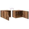 vidaXL Mueble de pared Madera vieja 50 x 42.5 x 40 cm