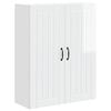vidaXL Armario de Pared LUCCA Brillante 80 x 31 x 100 cm