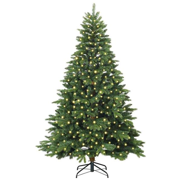 vidaXL &Aacute;rbol de Navidad artificial con 300 LED Verde 210 cm PE y PVC