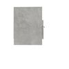 vidaXL Mueble de TV madera contrachapada gris hormig&oacute;n 150x33,5x45 cm