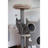 Kerbl Rascador para gatos Tiana gris 130 cm