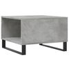 vidaXL Mesa de centro madera contrachapada gris hormig&oacute;n 55x55x36,5 cm