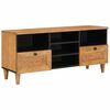 vidaXL Mueble de TV con caj&oacute;n 100 x 33 x 46 cm Madera de mango maciza