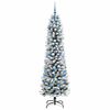 vidaXL &Aacute;rbol de Navidad artificial 210 cm PVC, Metal y Pl&aacute;stico