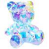 vidaXL Oso LED iridiscente prism&aacute;tico Multicolor 32 x 28 x 38 cm