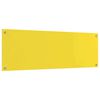 vidaXL Salpicadero de cocina 2 pcs Amarillo 120 x 40 cm