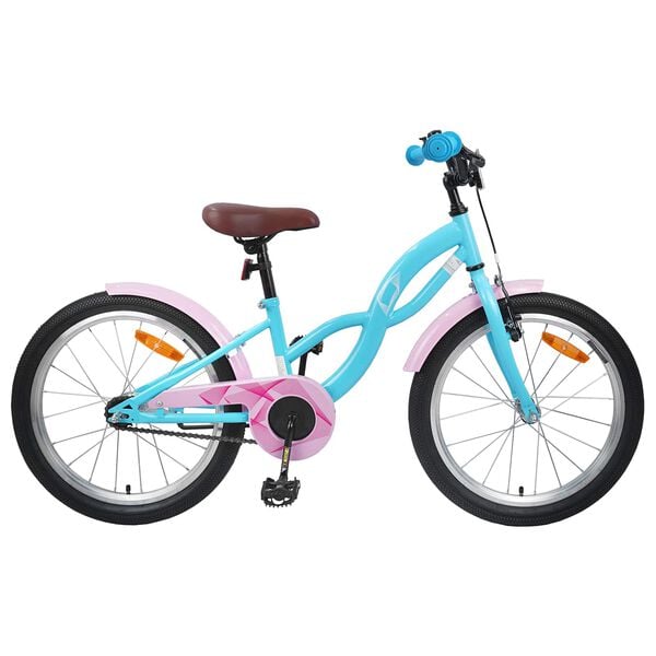 vidaXL Bicicleta Infantil 20 Pulgadas para 6-11 a&ntilde;os Azul Claro