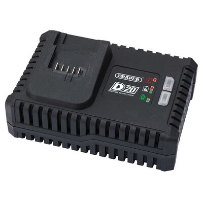 Draper Tools Cargador rápido de batería D20 20 V