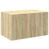 vidaXL Armario de madera de ingeniería roble Sonoma 70x42,5x225 cm