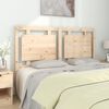 vidaXL Cabecero de cama madera maciza de pino 145,5x4x100 cm