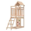 vidaXL Torre de Juego Marr&oacute;n Madera de pino macizo