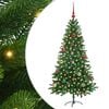 vidaXL &Aacute;rbol de Navidad con 150 LED con soporte Verde 150 cm PE