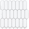 vidaXL Loseta de pluma 10 uds. Gris 30 x 30 cm Poliuretano y PET