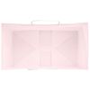 vidaXL Bolsas de papel con asas 250 uds rosa 15x8x21 cm