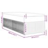 vidaXL Cama box spring con colch&oacute;n terciopelo rosa 80x200 cm