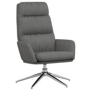 vidaXL Sill&oacute;n de relax de tela gris claro