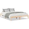 vidaXL Cama extralarga sin colch&oacute;n madera maciza de pino 160x220 cm