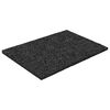 vidaXL Patio de gr&aacute;nulo de goma Negro 6 x 9 x 0,3 cm Goma