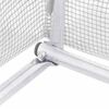 vidaXL Invernadero con estructura de acero blanco 12 m² 6x2x2,85 m