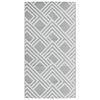vidaXL Alfombra de exterior PP ARAKIL gris 80x150 cm