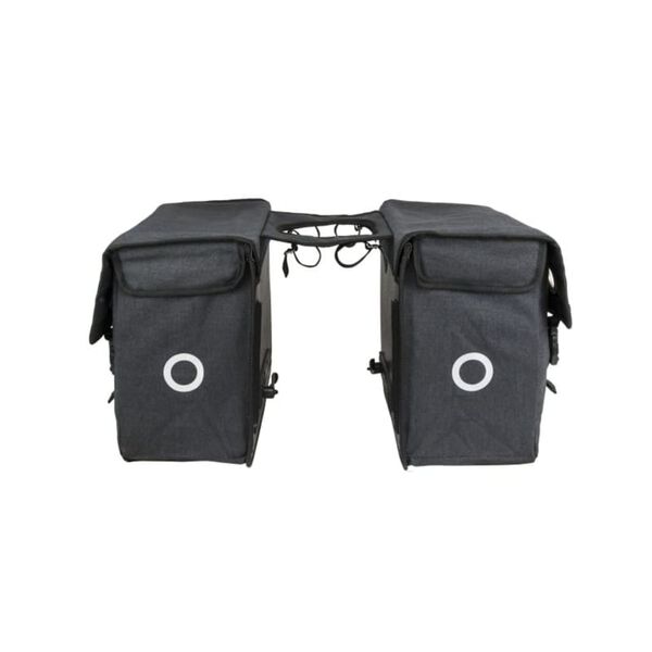 Willex Alforjas para bicicleta 52 L negro 11301