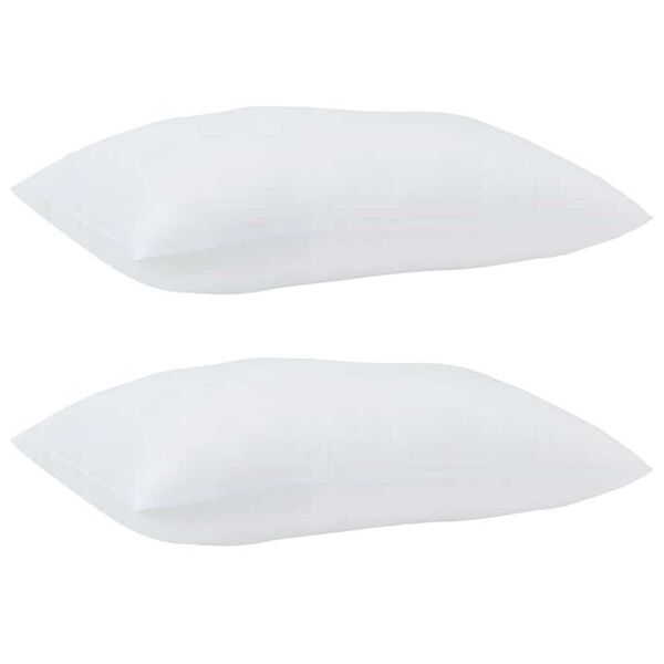 vidaXL Almohada con almohada 2 pcs 61 x 41 x 20 cm Poli&eacute;ster