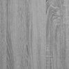 vidaXL Mesa de centro madera contrachapada gris Sonoma 90x44,5x45 cm