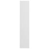 vidaXL Zapatero de pared madera contrachapada blanco 60x18x90 cm