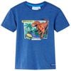 vidaXL Camiseta infantil azul oscuro m&eacute;lange 116