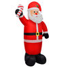 vidaXL Papa Noel inflable, 120 cm