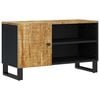 vidaXL Mueble de TV madera mango y madera contrachapada 80x33x46 cm