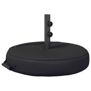 vidaXL Base de sombrilla de patio 53 x 53 x 40 cm Acero Negro