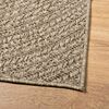 vidaXL Alfombra ZIZUR aspecto yute interior/exterior beige 240x240 cm