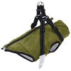 vidaXL Abrigo perro arn&eacute;s impermeable reflectante L28 verde militar