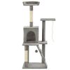 vidaXL Rascador para gatos con poste de sisal 120 cm gris