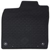 vidaXL Alfombrilla de Coche 4 pcs Negro adecuado para VW ID.3 2019-