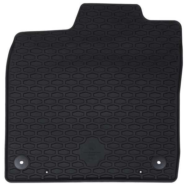 vidaXL Alfombrilla de Coche 4 pcs Negro adecuado para VW ID.3 2019-
