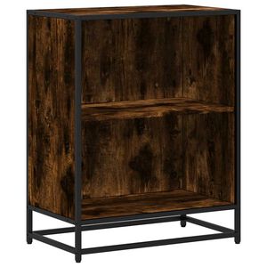 vidaXL Estanter&iacute;a madera ingenier&iacute;a color roble ahumado 60x35x76 cm