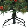 vidaXL &Aacute;rbol de Navidad artificial con ramas articuladas Verde 180 cm