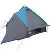 vidaXL Tienda tipi con techo Azul y gris 490 x 410 x 210 cm