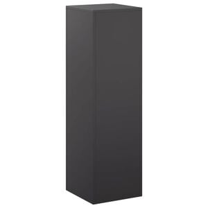 vidaXL Soporte de plantas Negro 30 x 30 x 100 cm Acero