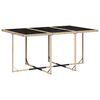 vidaXL Set comedor de jard&iacute;n 11 pzas con cojines rat&aacute;n sint&eacute;tico beige