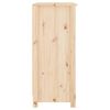 vidaXL Aparador de madera maciza de pino 70x35x80 cm